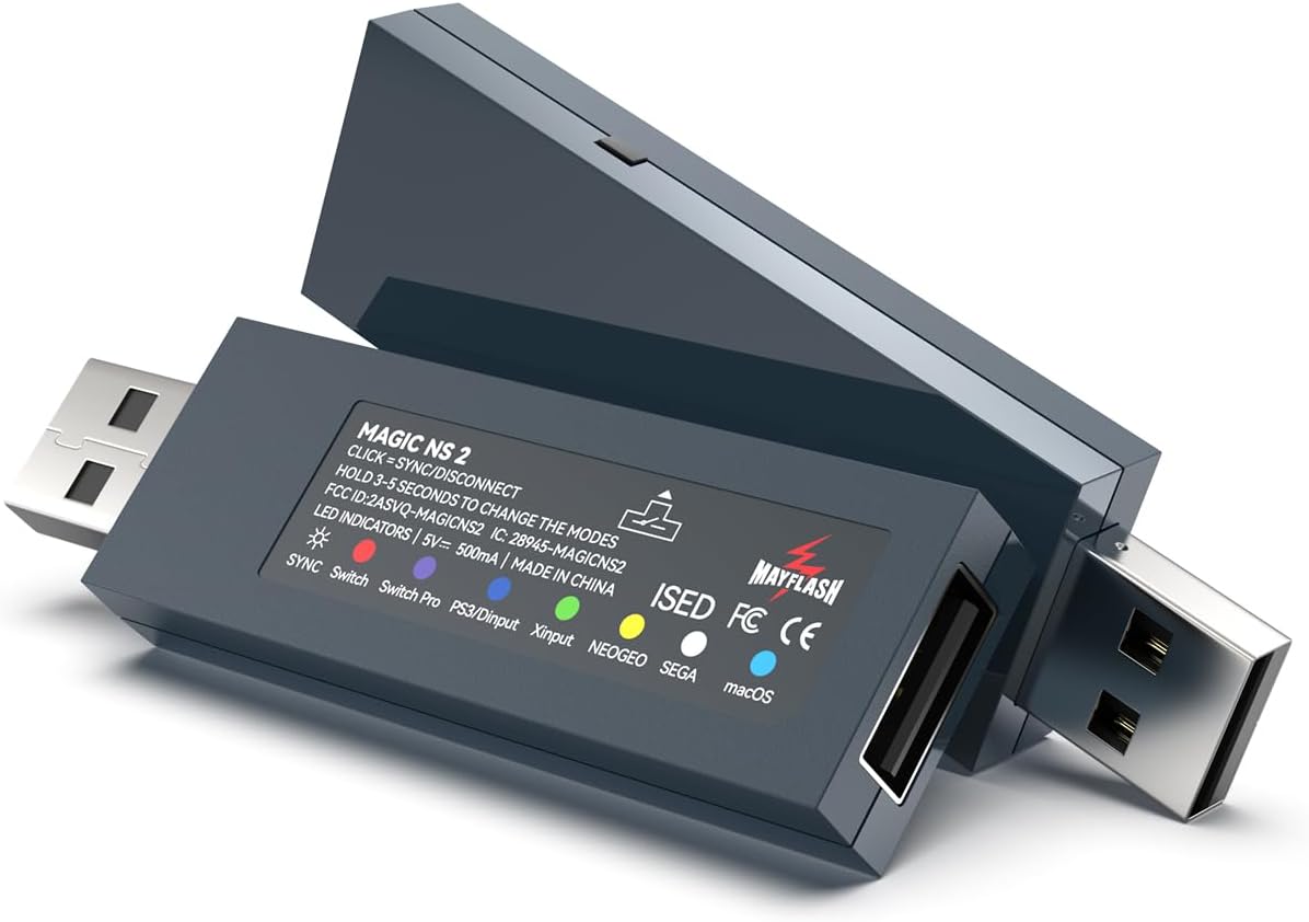 Turing Pi 2 - MAYFLASH Magic NS2 Adaptador USB inalámbrico