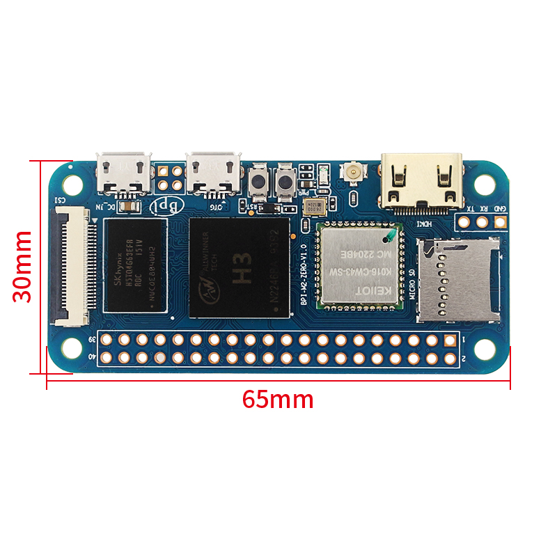 Banana Pi M2 Zero BPI-M2 Zero  - Turing Pi 2 reseña y precio